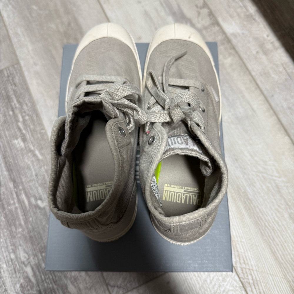 Palladium High-Top Sneakers - Ecru - Picture 3 of 5